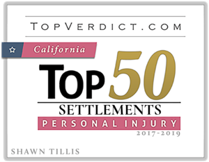 Top Verdict.com Top 50 Settlements in California Personal Injury 2017-2019